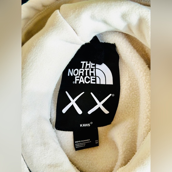 NWT | KAWS x The North Face FW22 Hoodie | “Moonlight Ivory” - Picture 5 of 7